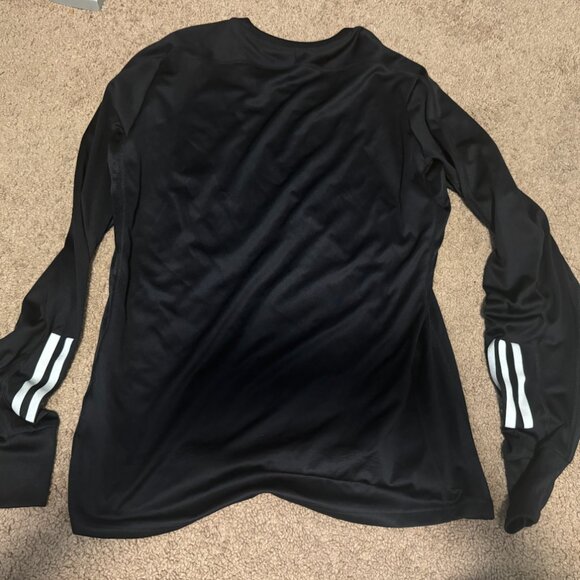 Men's Adidas Runnign Aeroready Long Sleeve Top - Picture 4 of 4